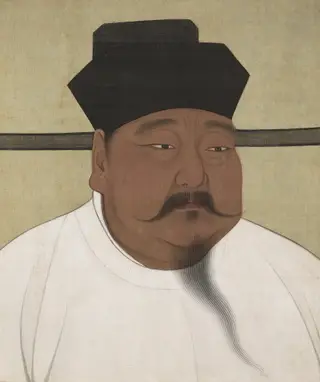 宋代帝半身像册-宋朝太祖皇帝像