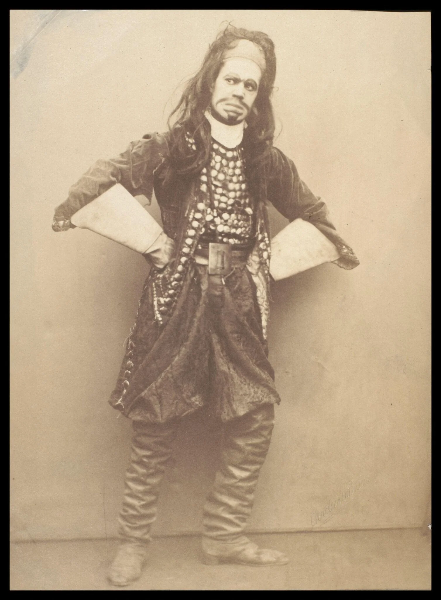 Guy Little Theatrical Photograph, detail