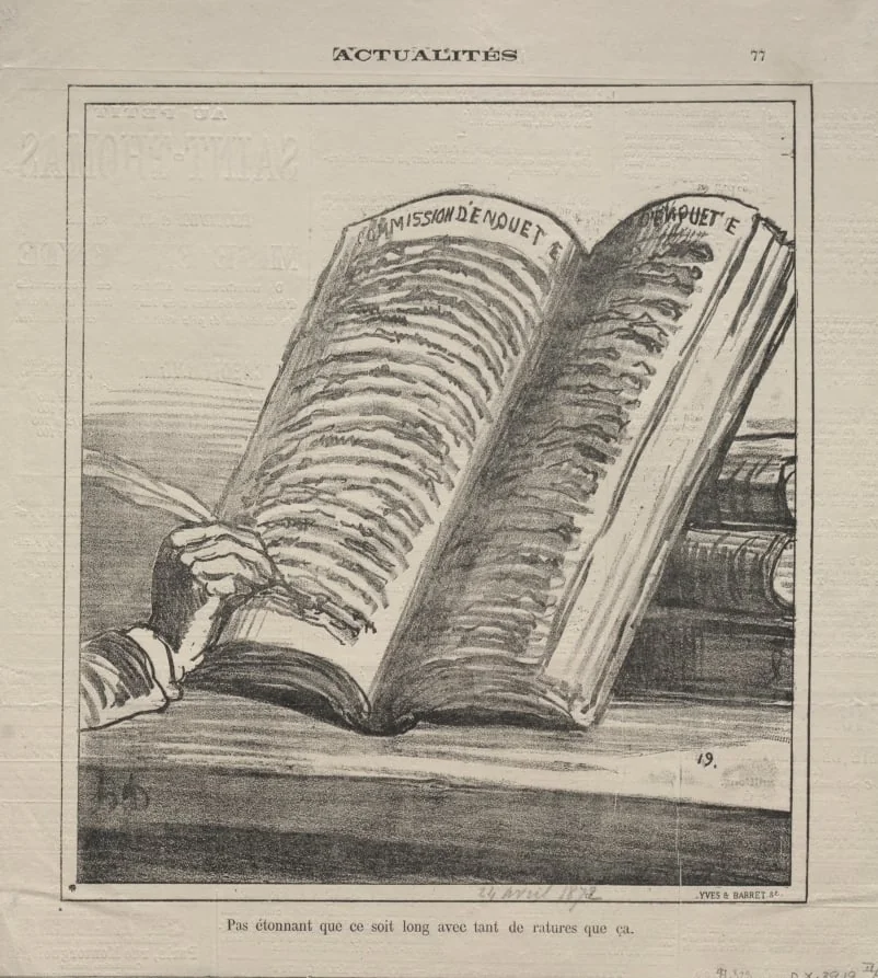 It is not surprising that it is long with so many corrections., detail