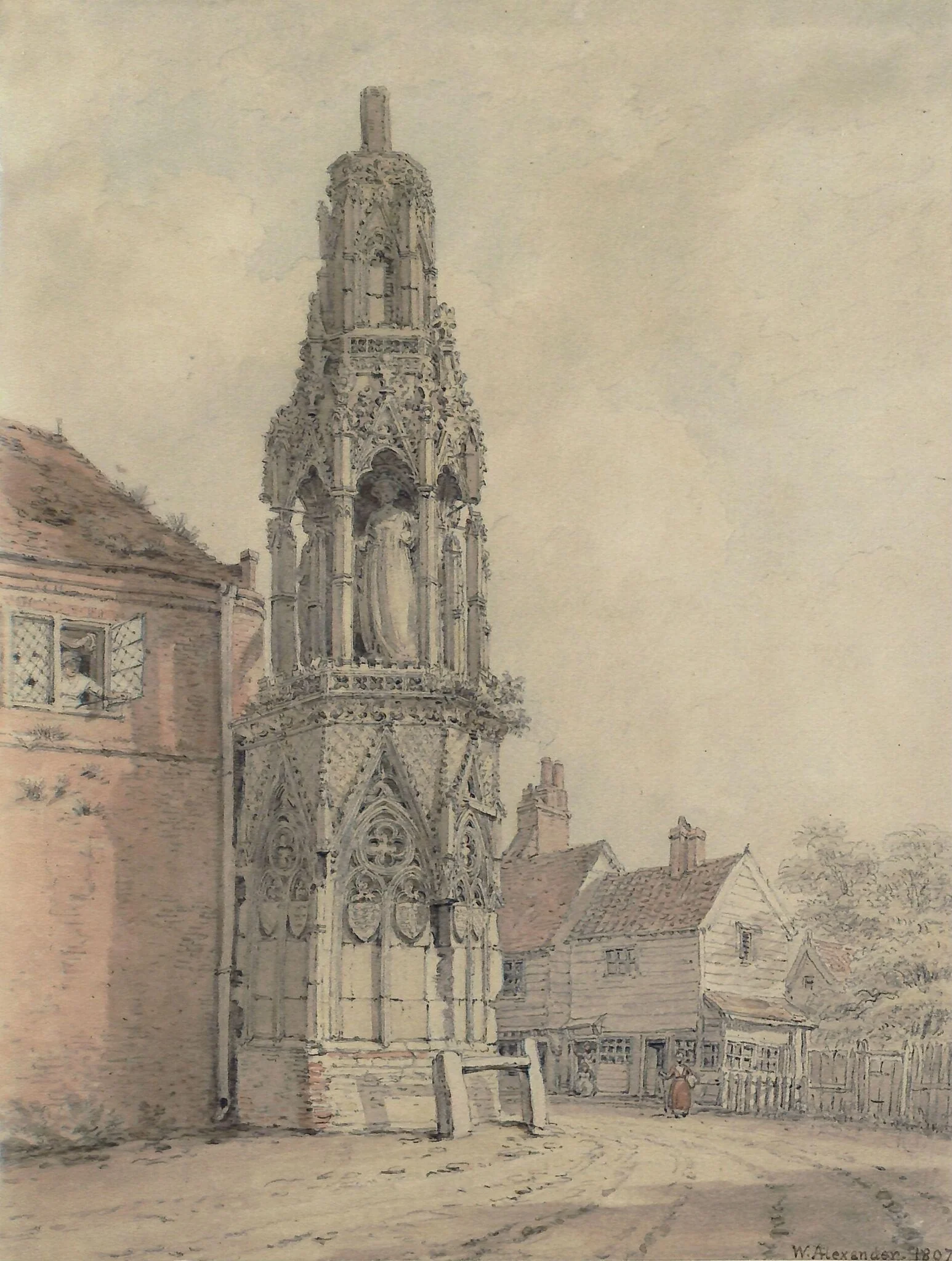 Waltham Cross, detail