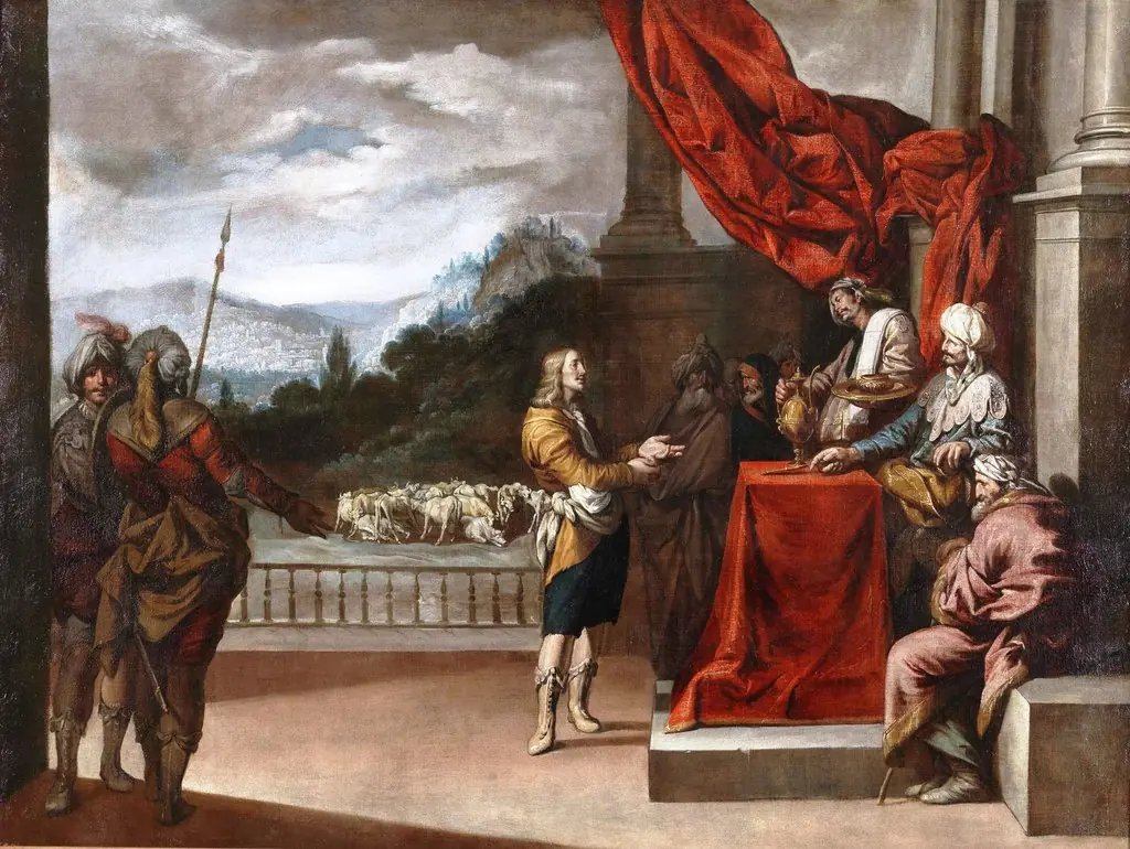 Joseph Explains the Pharaoh’s Dreams, by Antonio del Castillo y Saavedra, oil, 1650