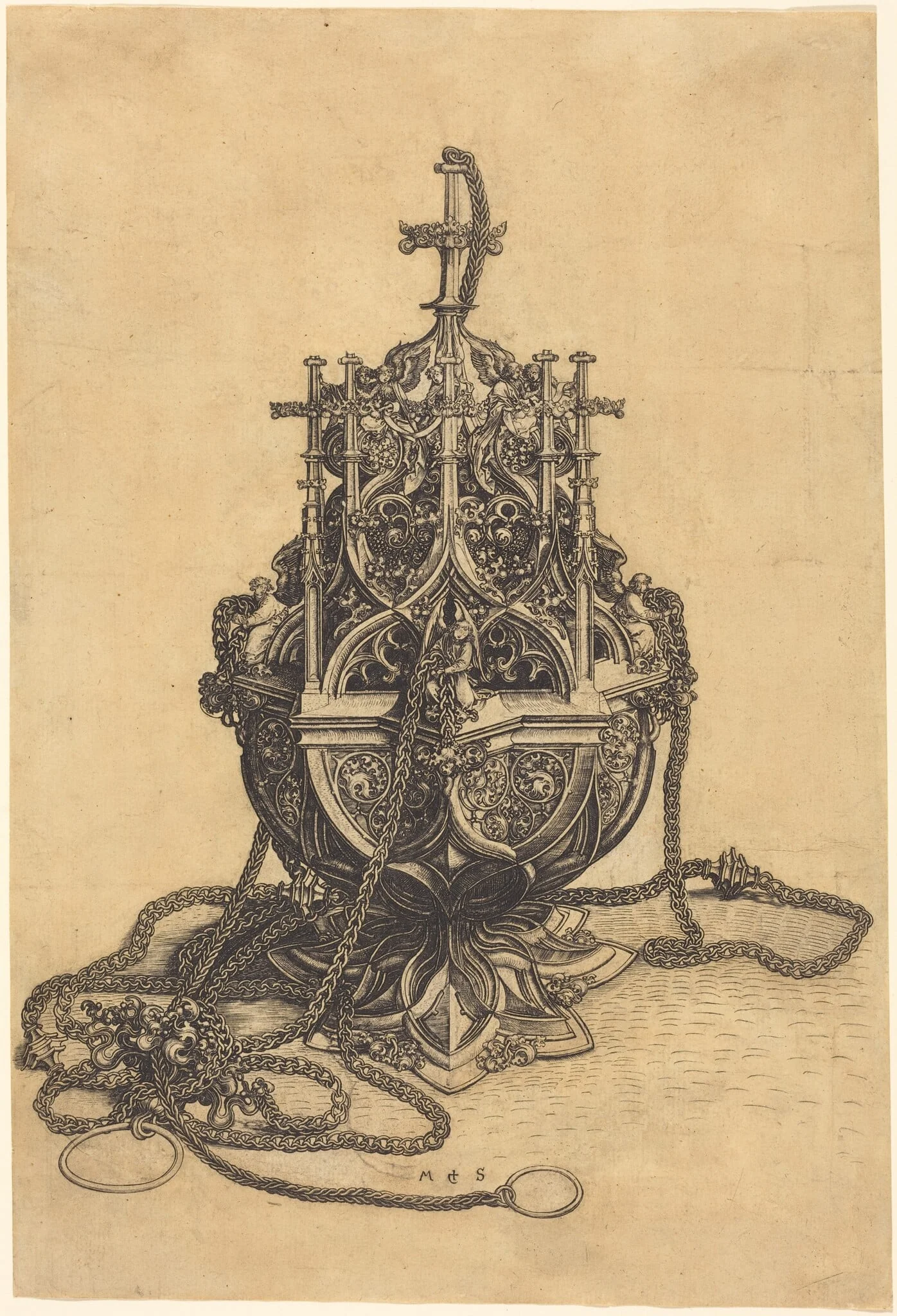A Censer, detail