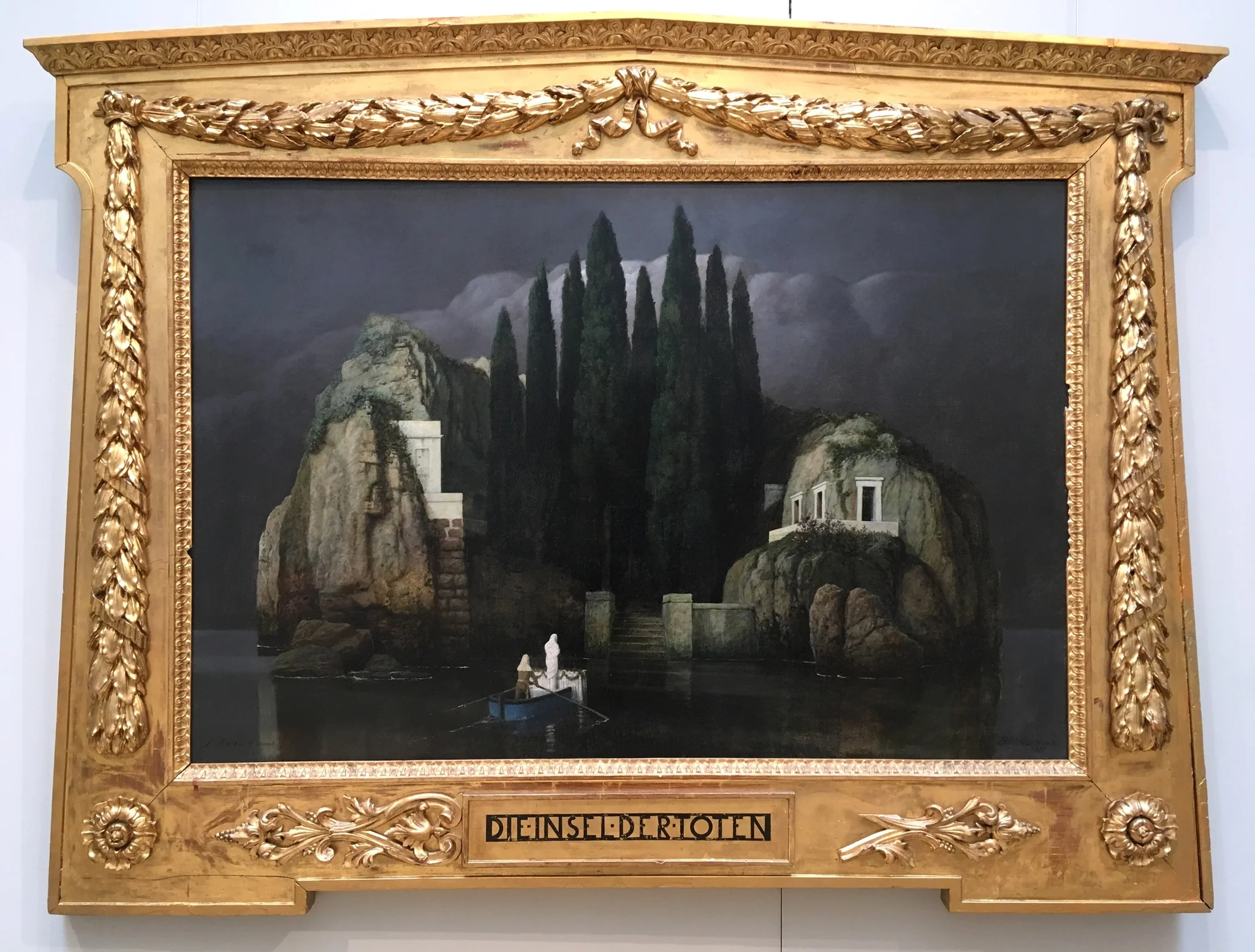 Island of the Dead, detail