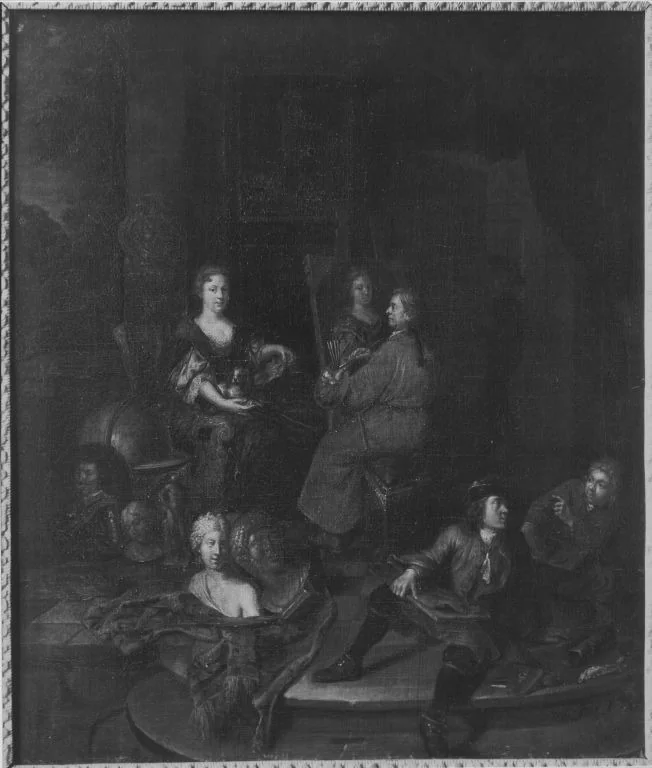 Maleratelier, detail