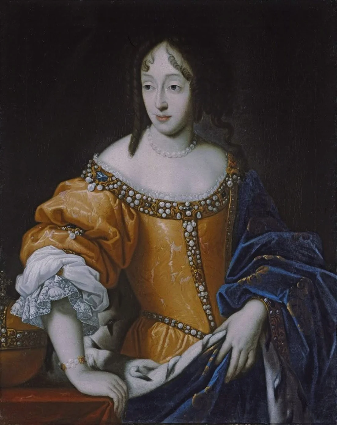 Kurfürstin Henriette Adelaide von Savoyen, detail