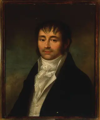 Portrait of Euzebiusz Słowacki, by Józef Pitschmann, oil, 1806