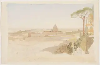 Untitled, by Andrew Wilson, watercolor, 1800