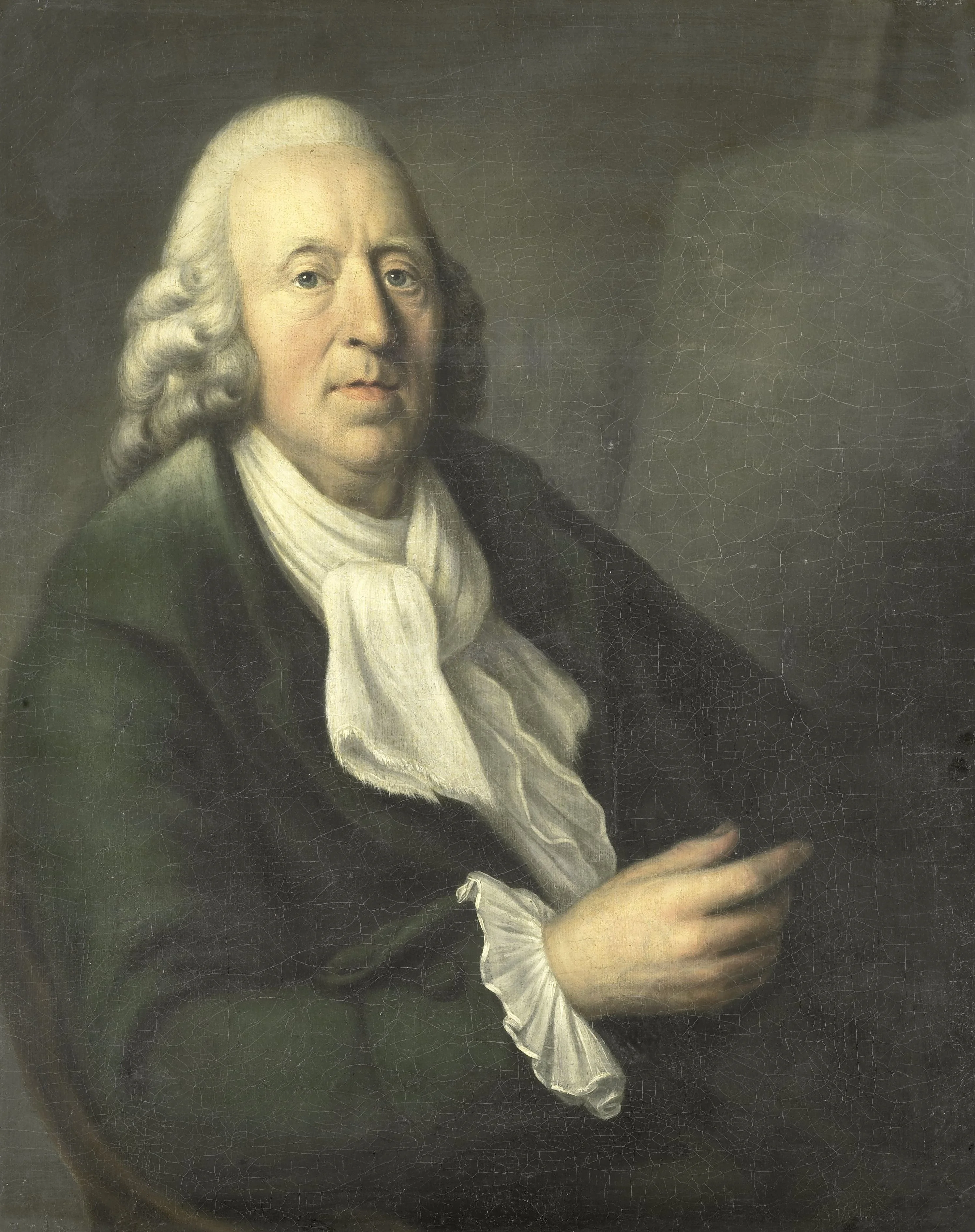 Self Portrait at approximately 60 years of age, detail