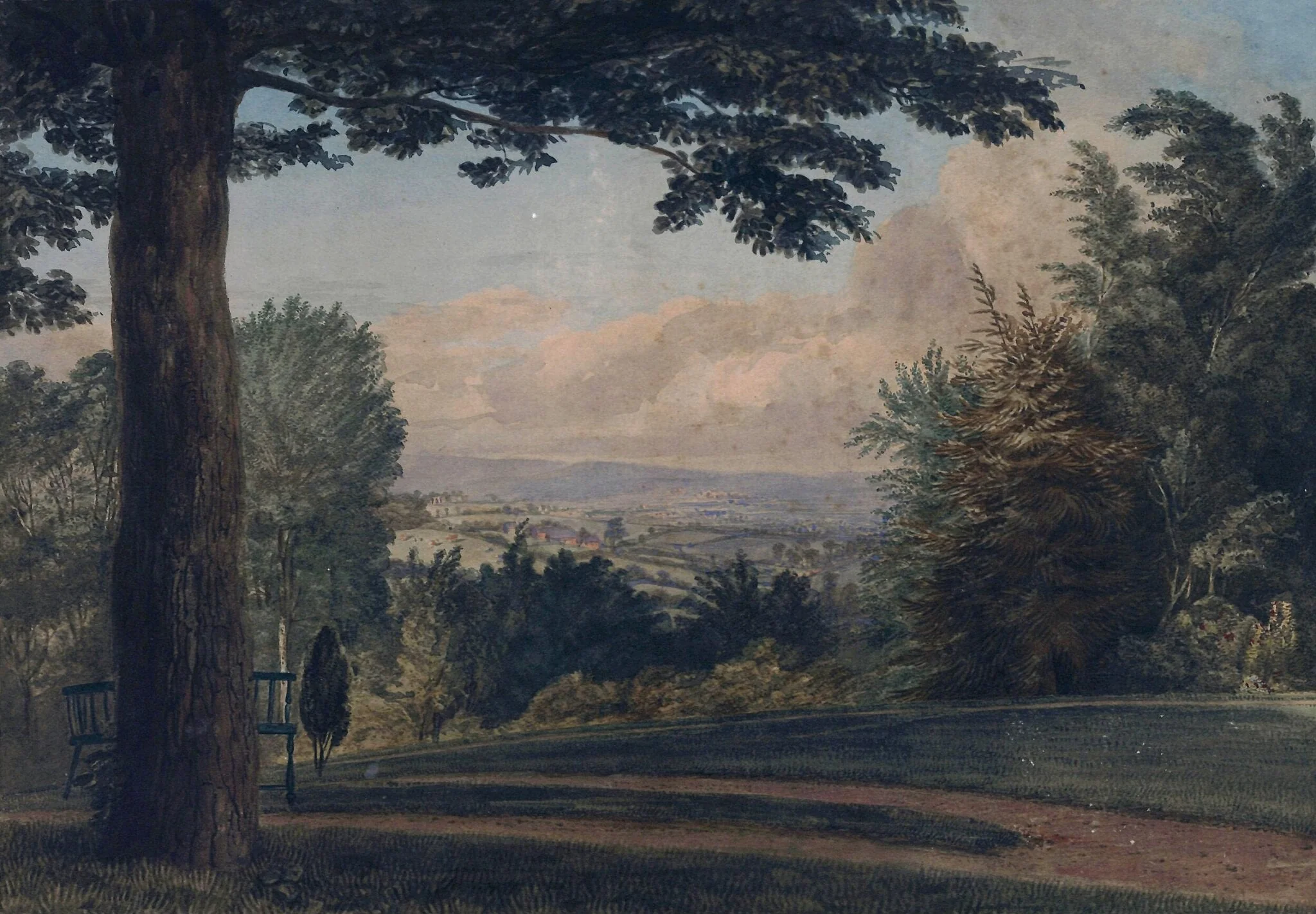 Park Landscape, detail