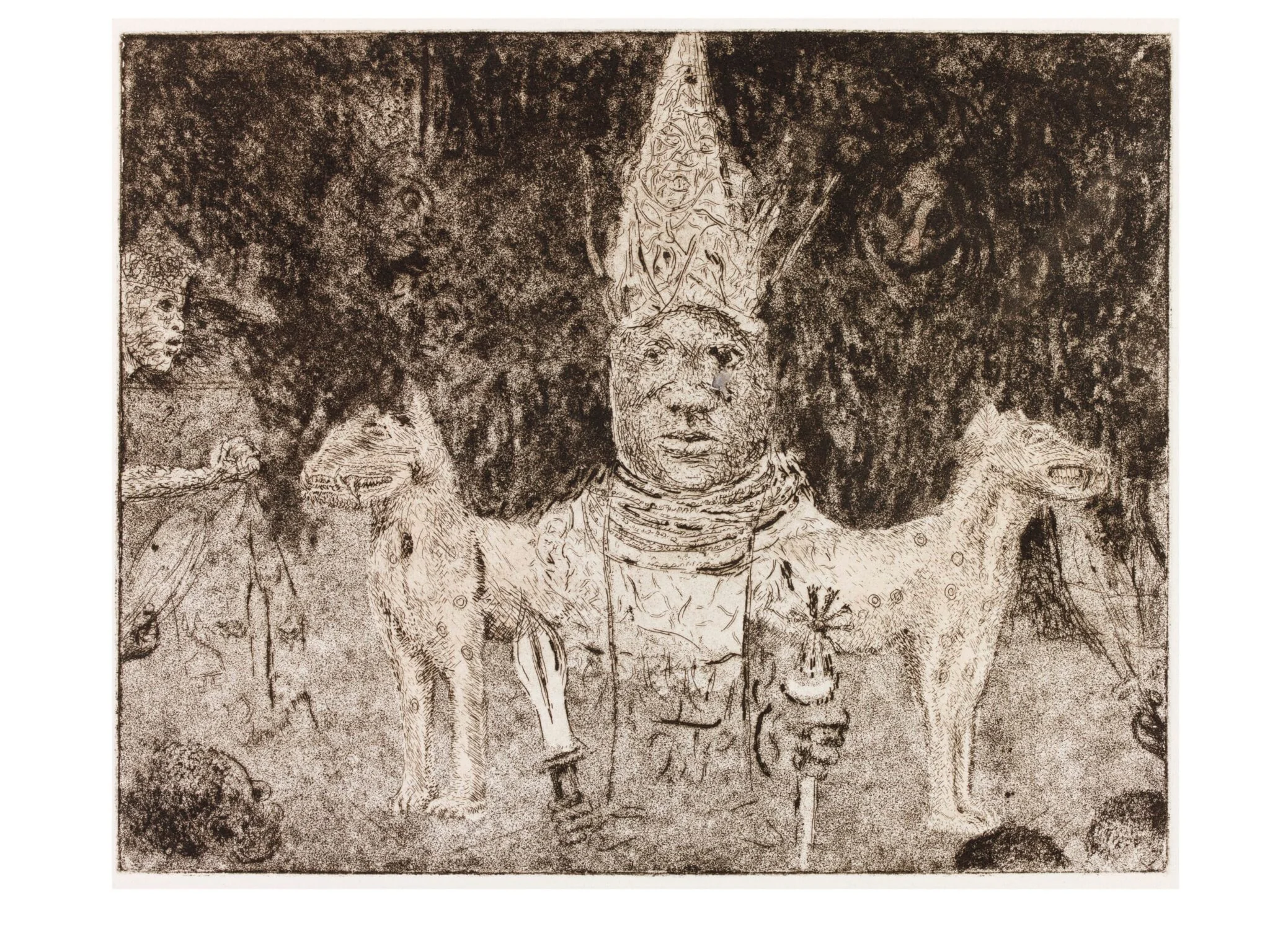II. Divine Kingship, detail