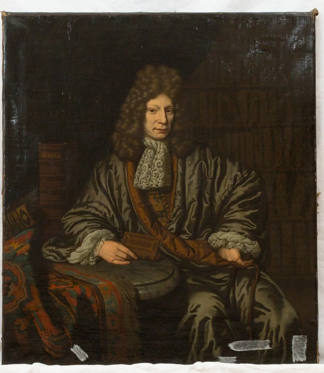 Selbstbildnis Michiel van Musscher, detail