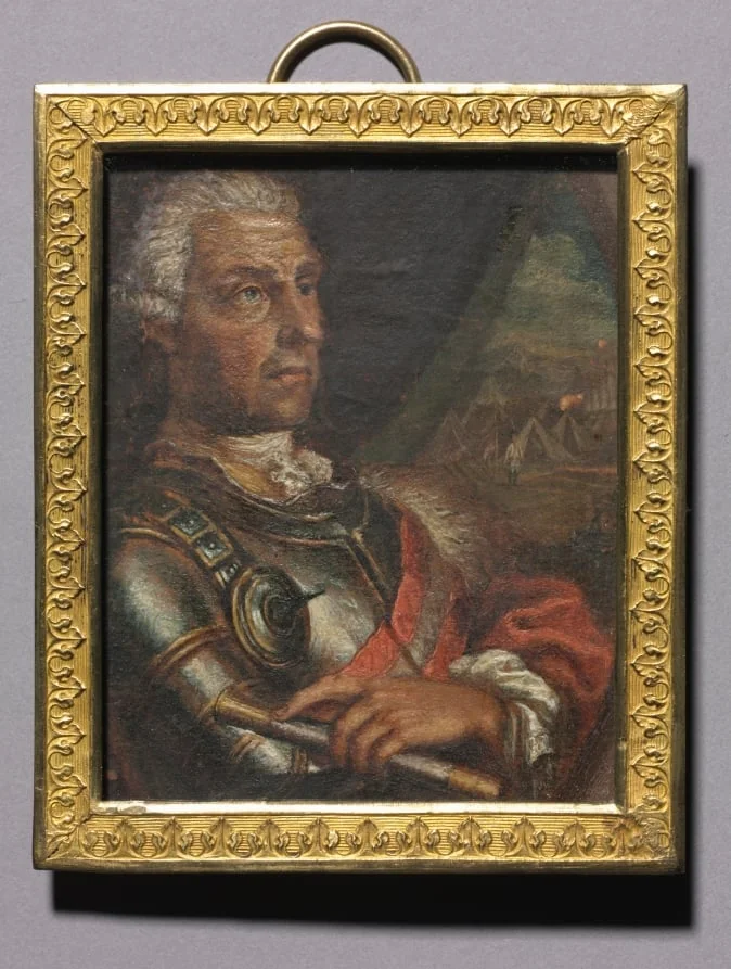 Portrait of Baron Ernst Gideon Freiherr von Laudon, detail