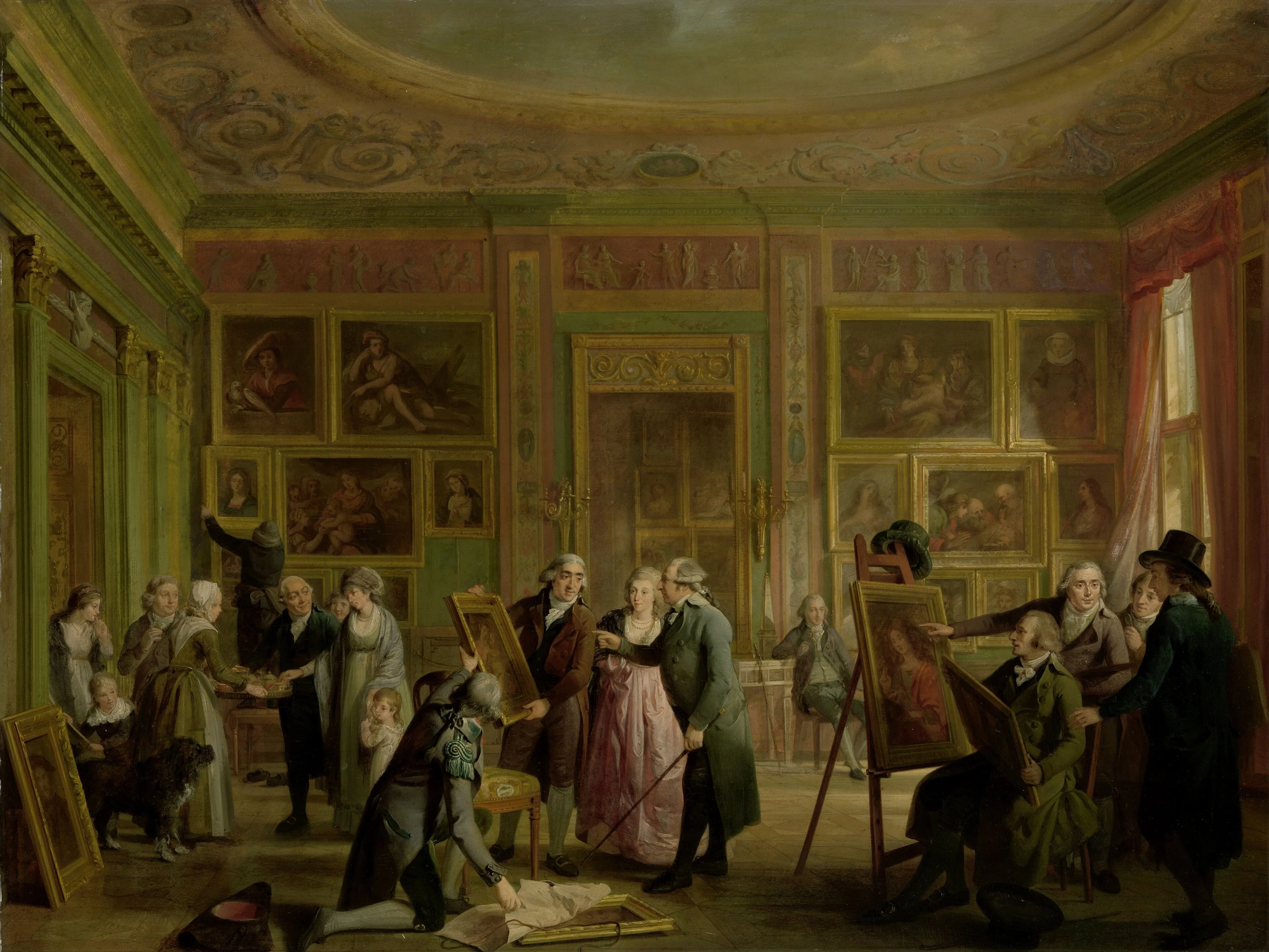 The Art Gallery of Josephus Augustinus Brentano, detail