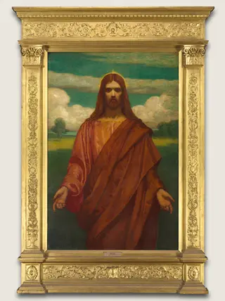 Christ, by Kenyon Cox, oil, 1905