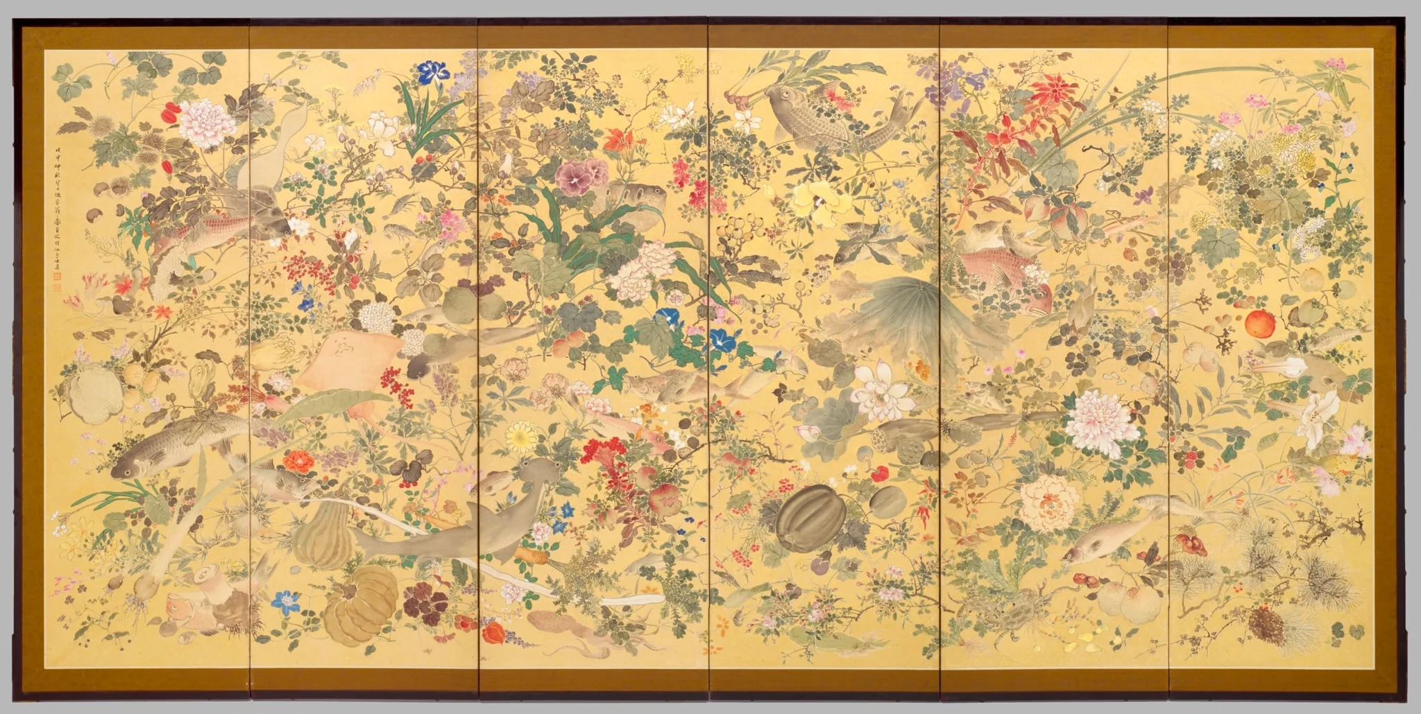Fish and Plants, detail