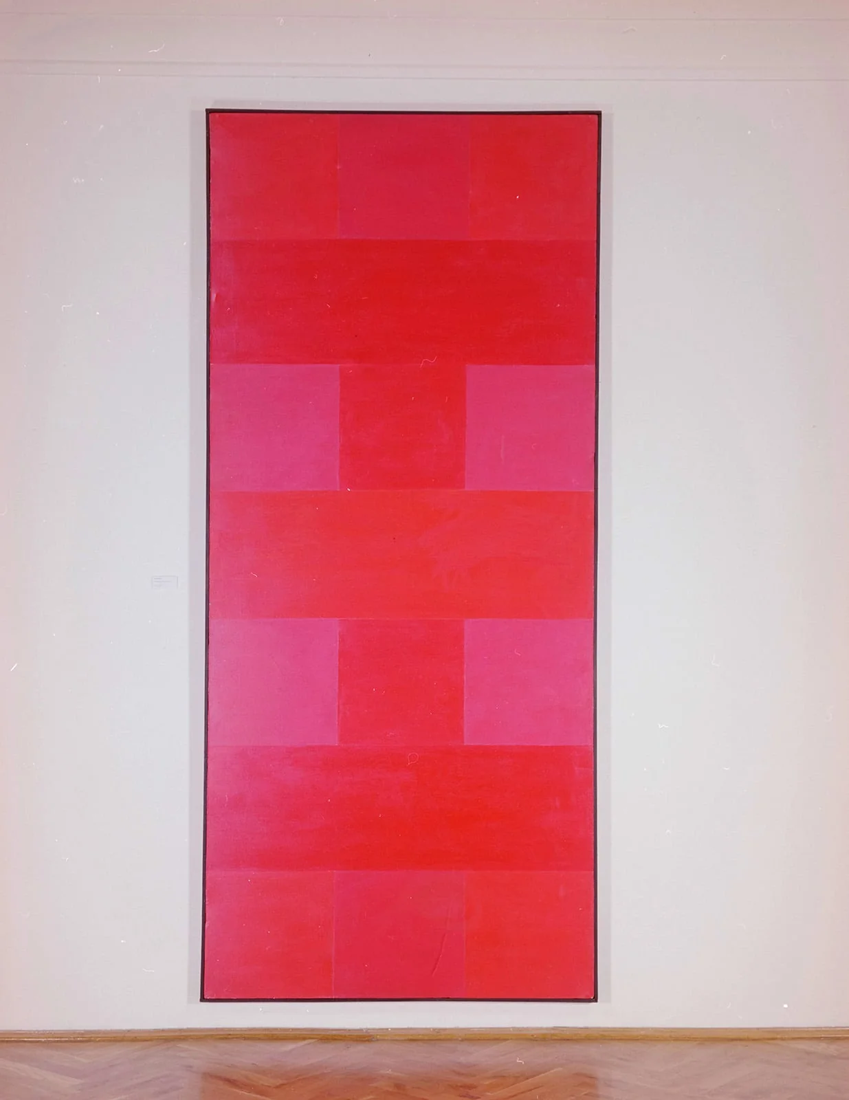 Abstract Painting. Red, detail