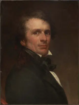 Self Portrait, by Francis Alexander, oil, 1830