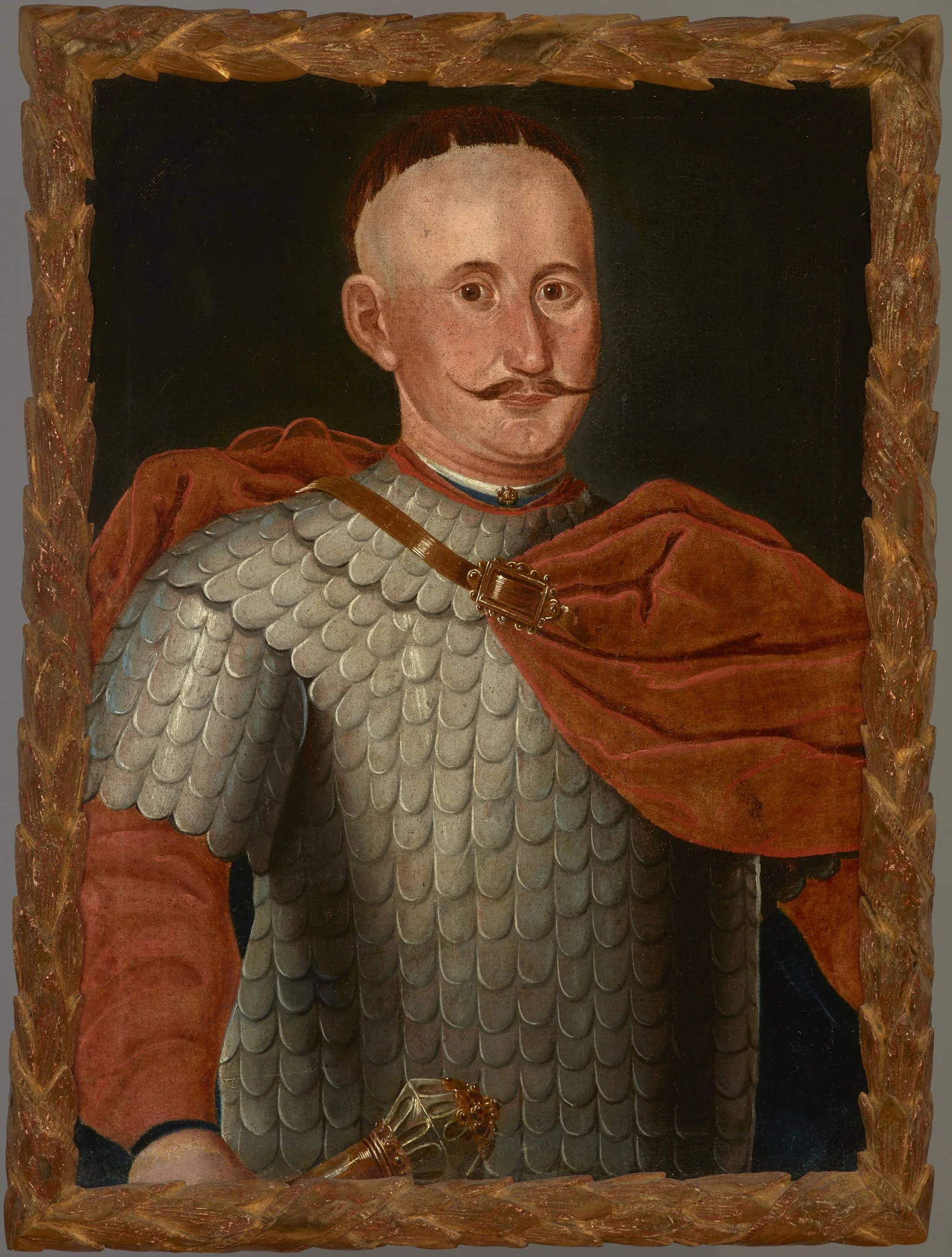 Portrait of Mikołaj Wybranowski, detail