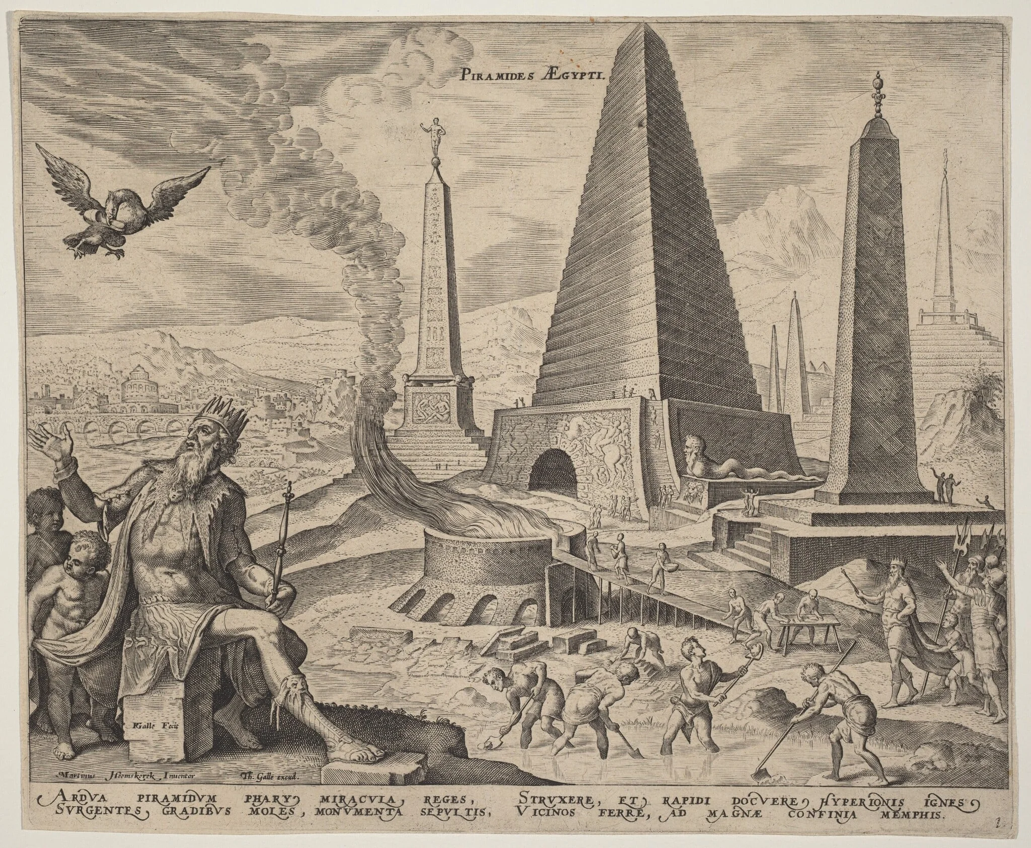 Piramides Aegypti (The Pyramids of Egypt), detail