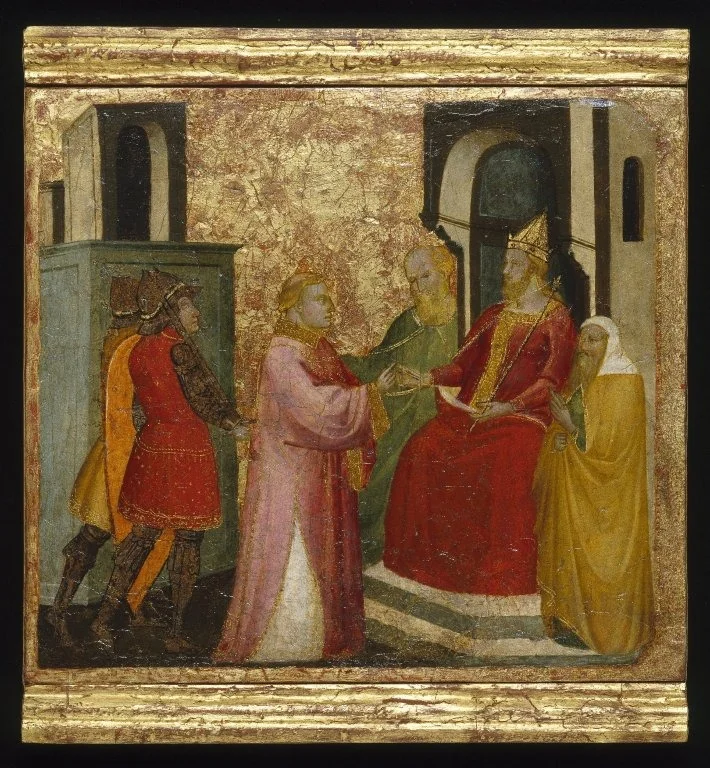 Saint Lawrence Arraigned Before the Prefect Valerianus, detail