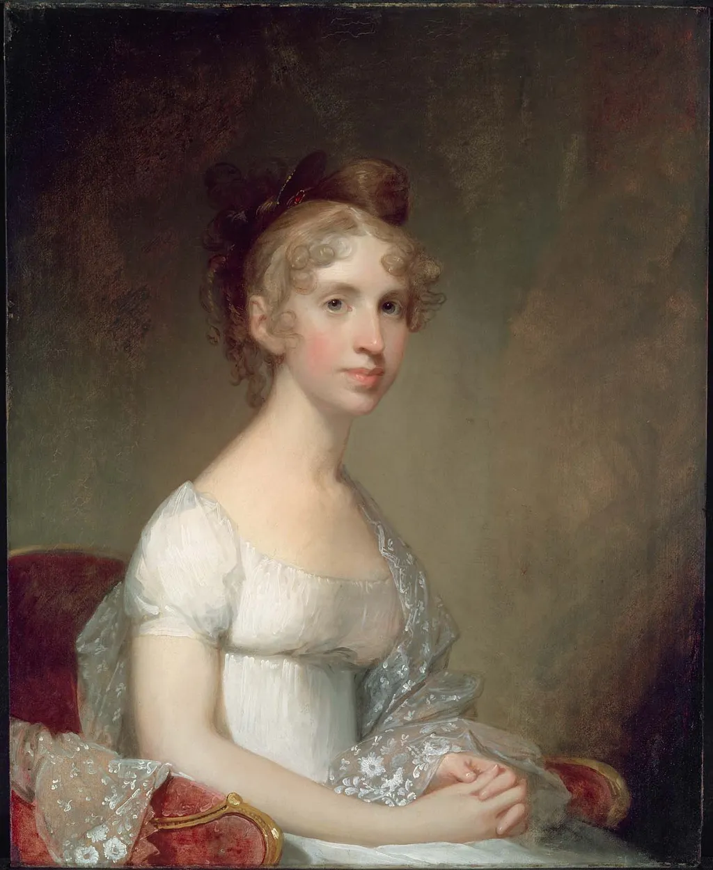 Anna Powell Mason (Mrs. Patrick Grant), by Gilbert Stuart, unspecified, 1807