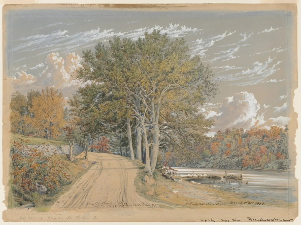 On the Harlem River, detail