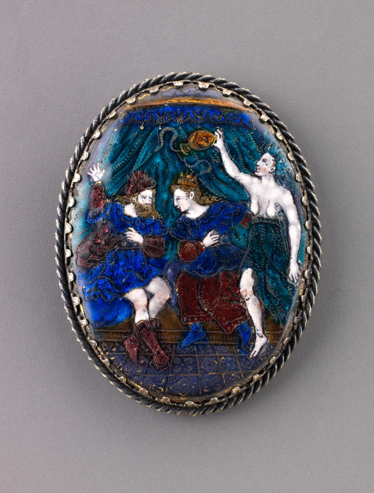 Watchcase cover: Tisiphone Casting Snakes at Athamas and Ino, detail
