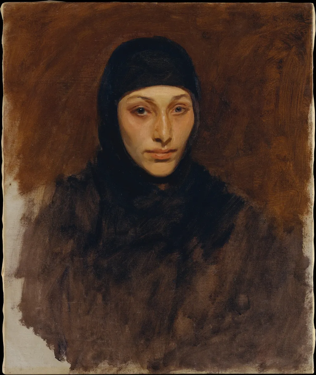 Egyptian Woman, by John Singer Sargent, oil, 1896