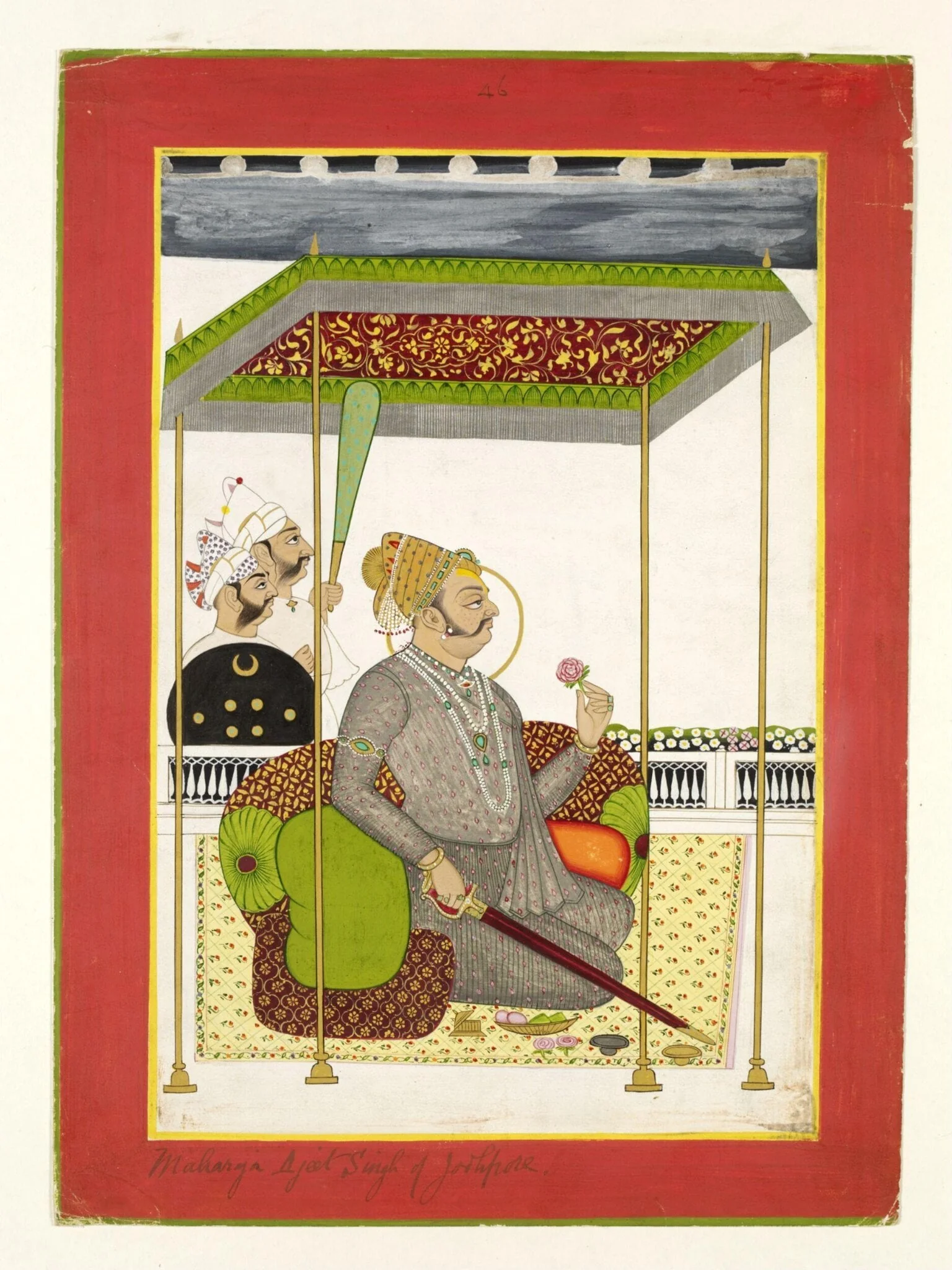Maharaja Ajit Singh, detail