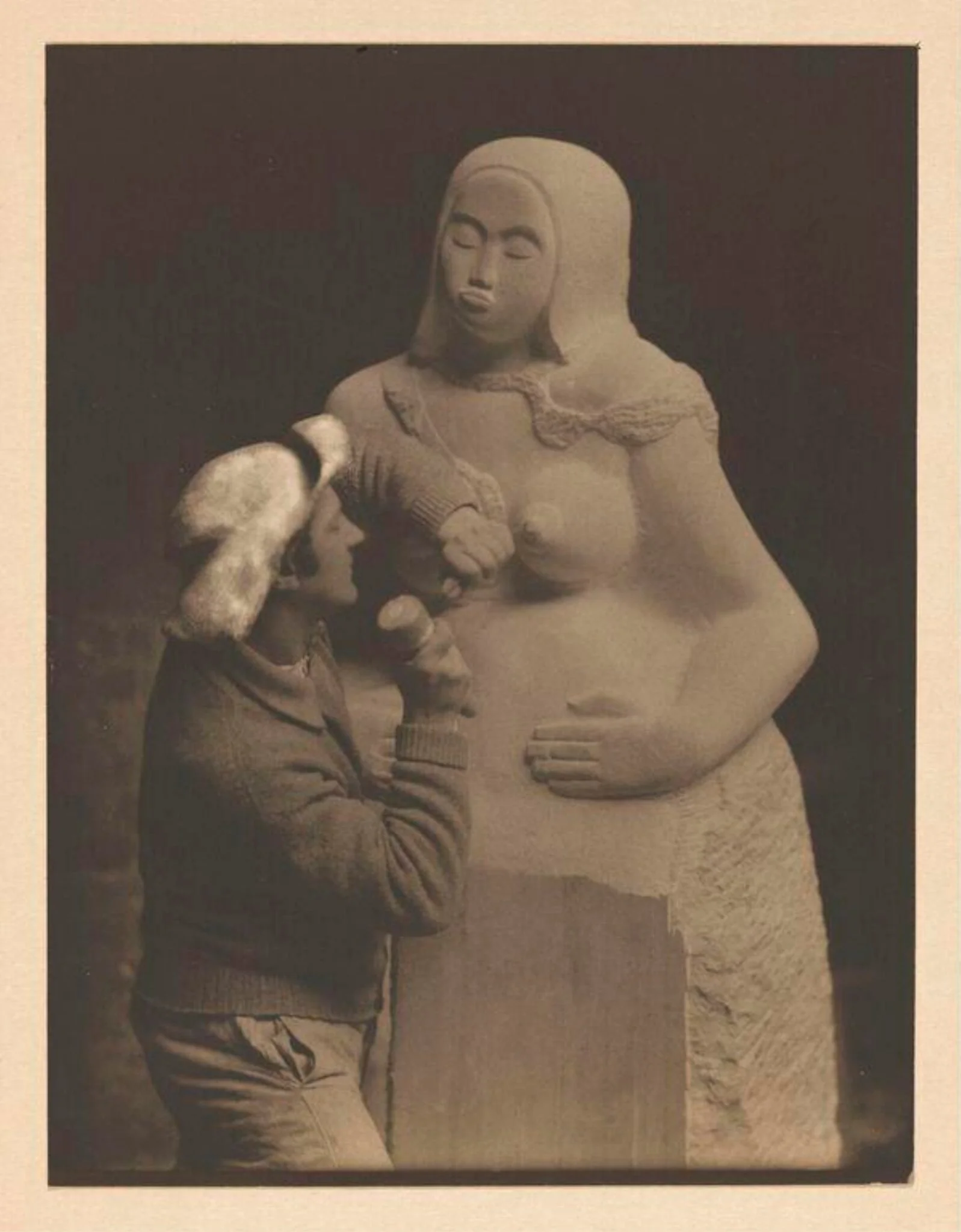 Jacob Epstein, detail