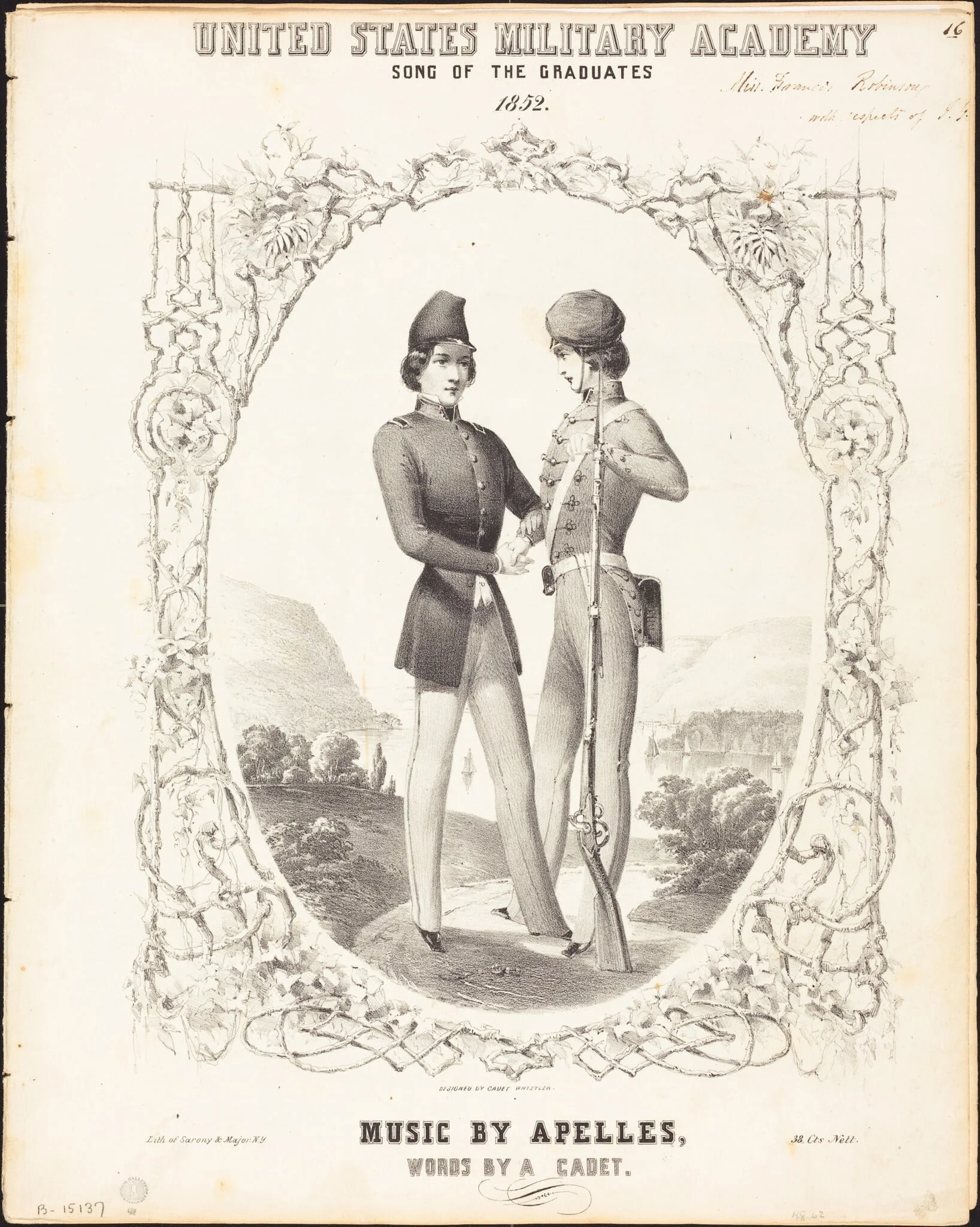 United States Military Academy, Song of the Graduates, detail