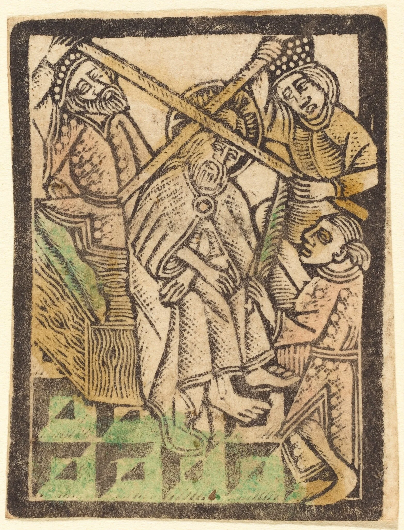 Christ Crowned with Thorns, detail