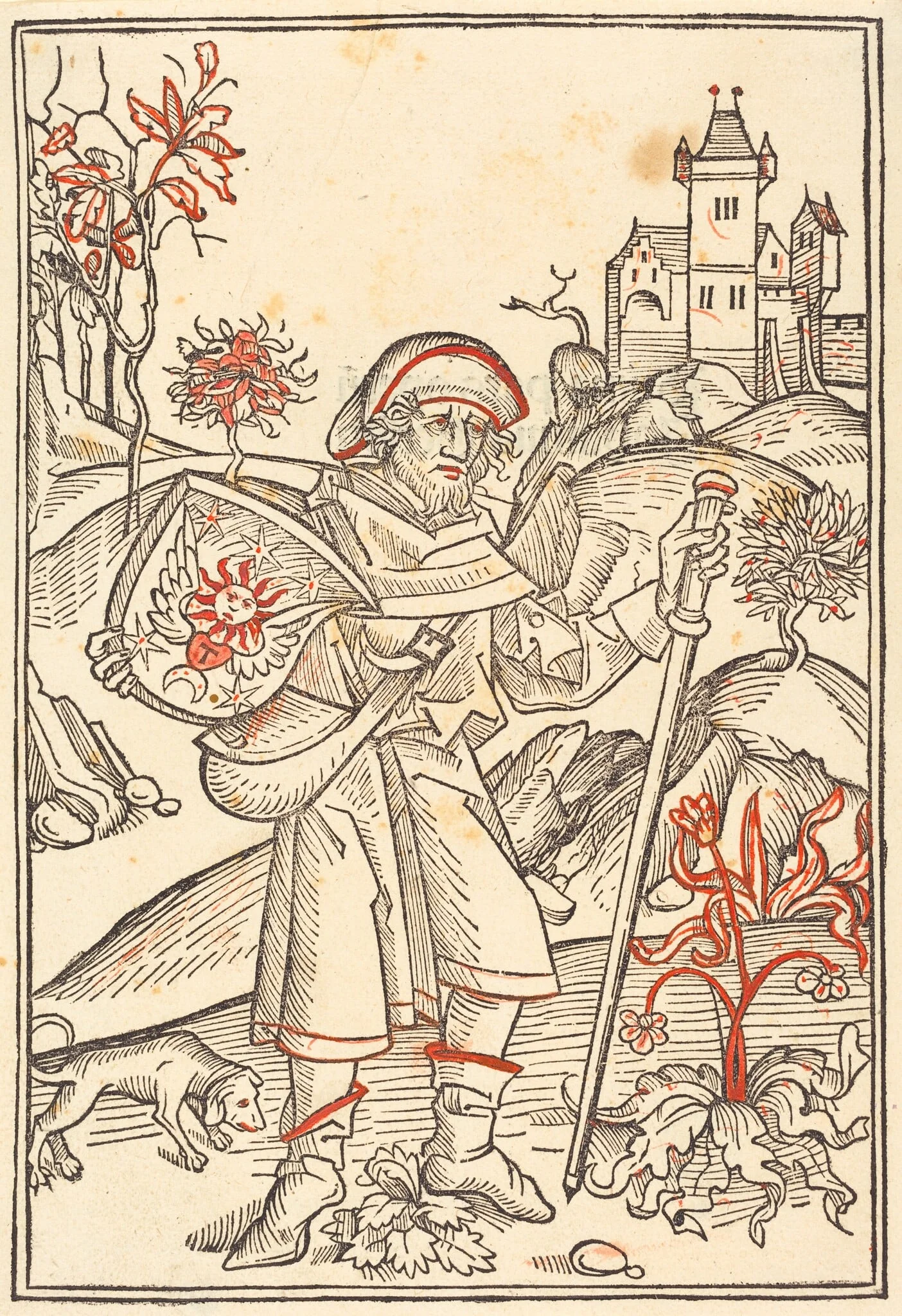 Gerson as Pilgrim, detail