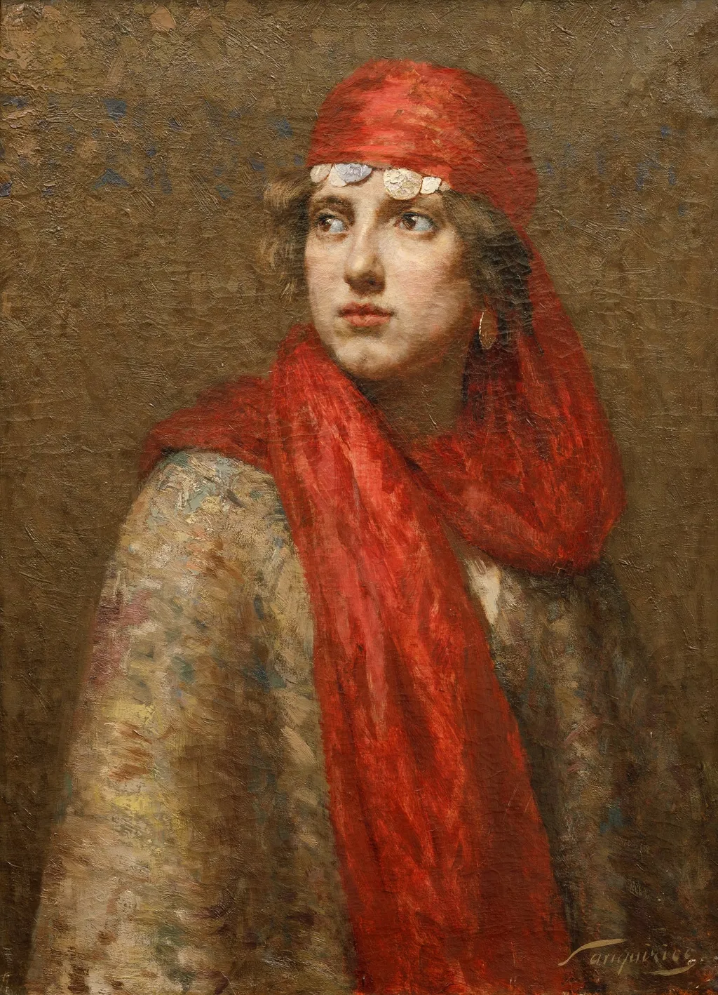 Portret, by Pio Sanquirico, unspecified, 1850