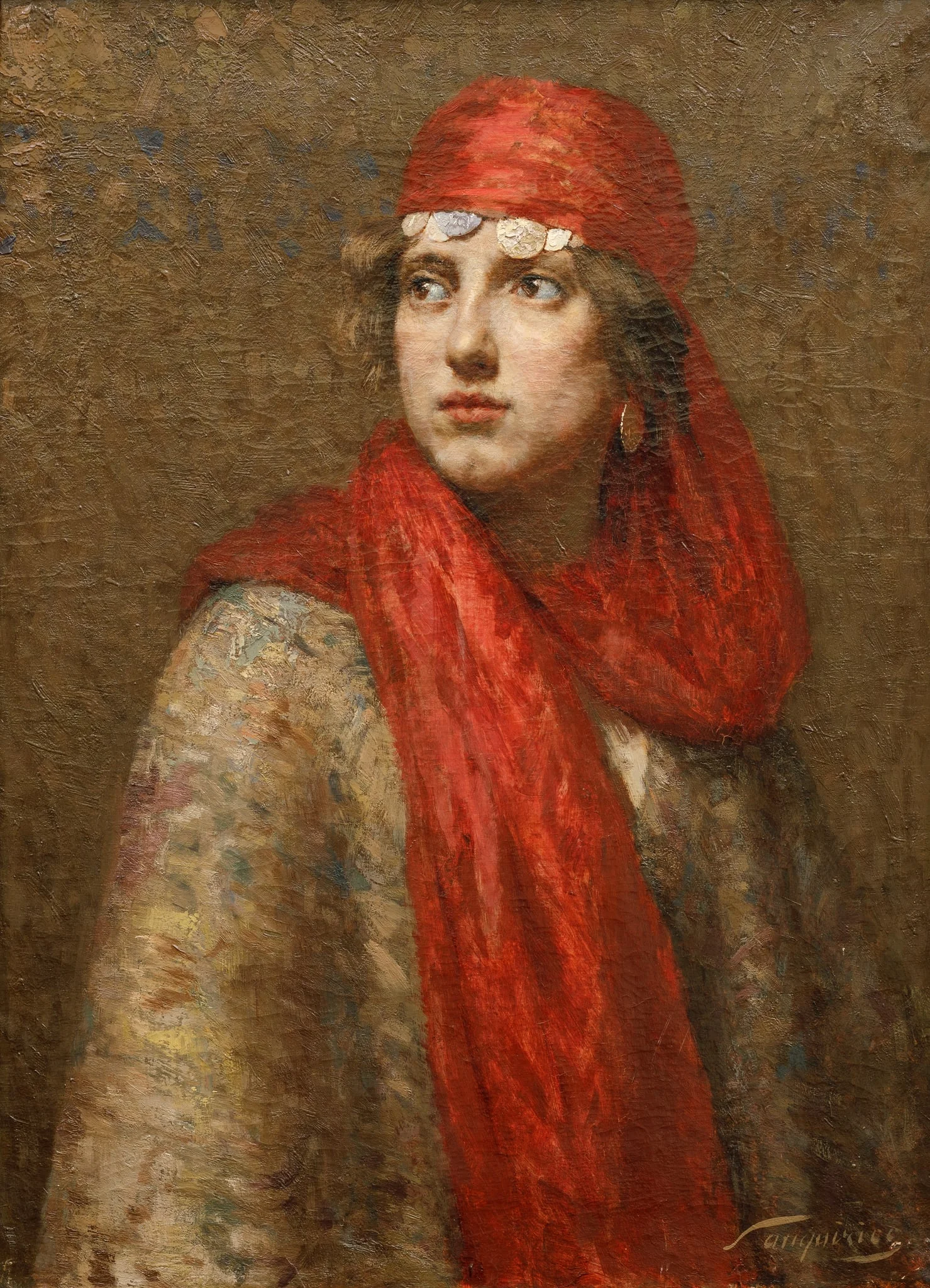 Portret, detail