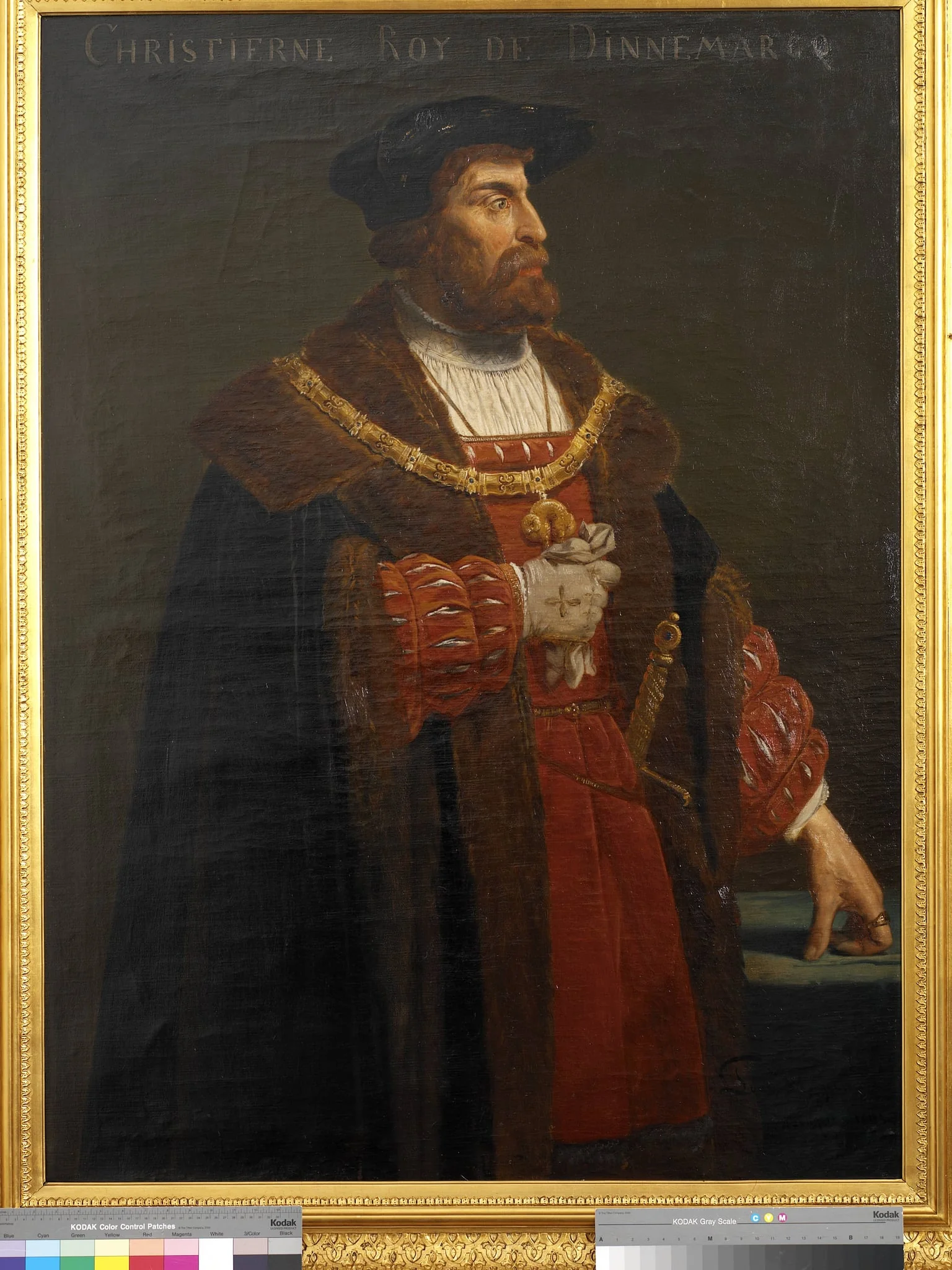 Christian II, detail