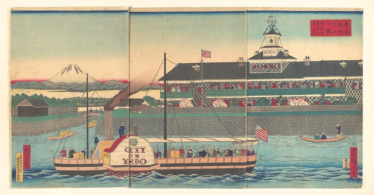 東京築地ホテル館|The Tsukiji Hotel in Tokyo (Tokyo Tsukiji hoteru kan), detail
