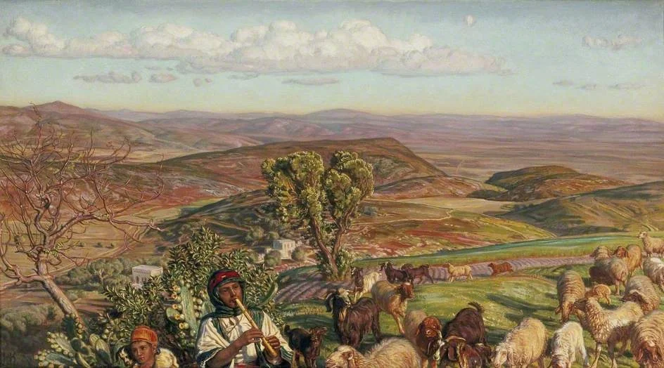 Plain of Esdraelon from the Heights above Nazareth, detail