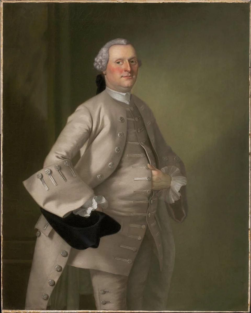 Colonel Jonathan Warner, detail