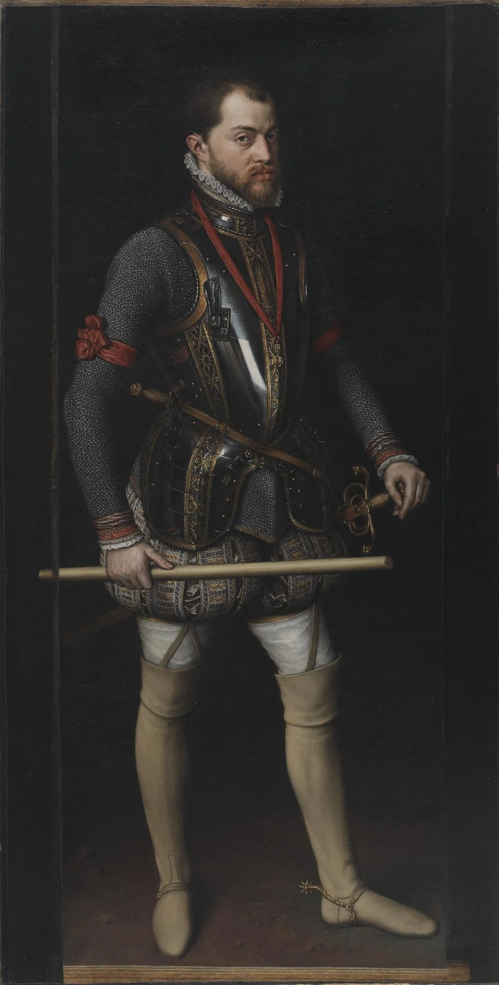 Philip II of Spain, detail