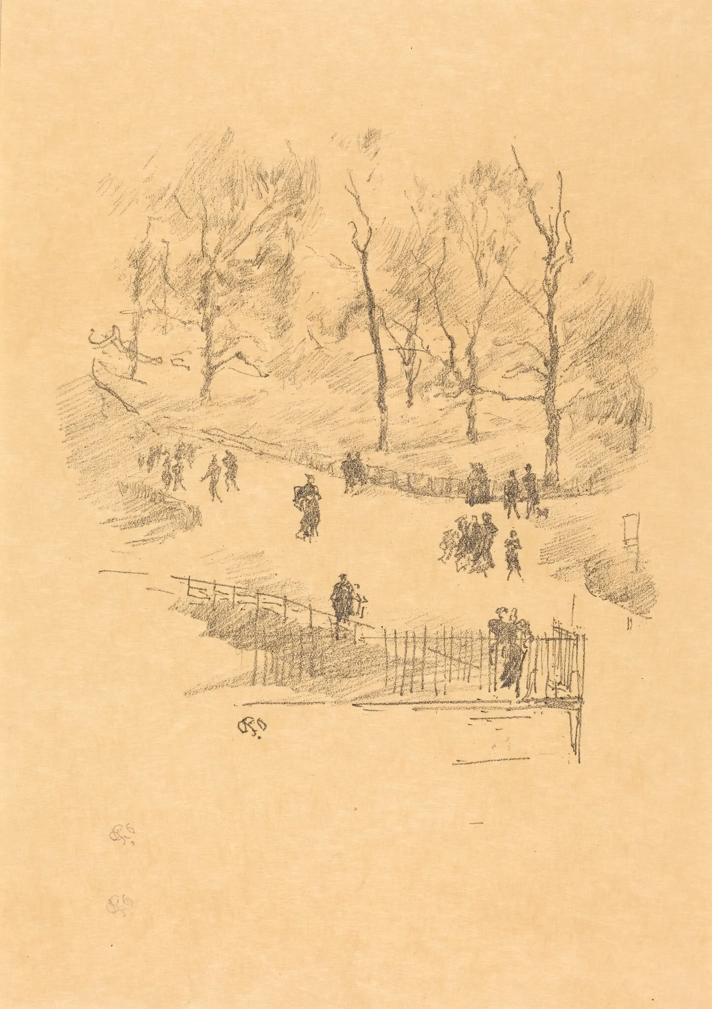 Kensington Gardens, detail
