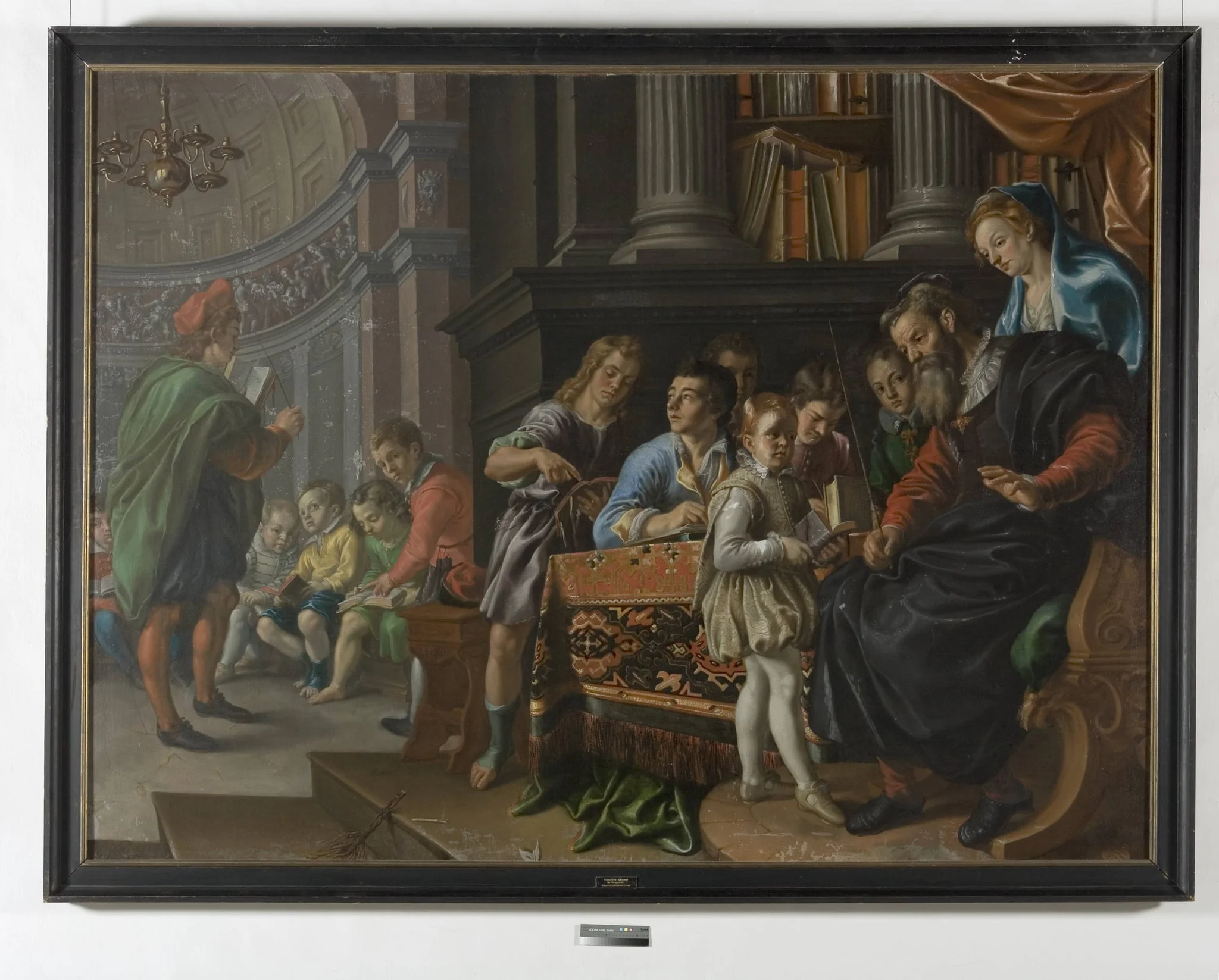 A Boys' School, detail