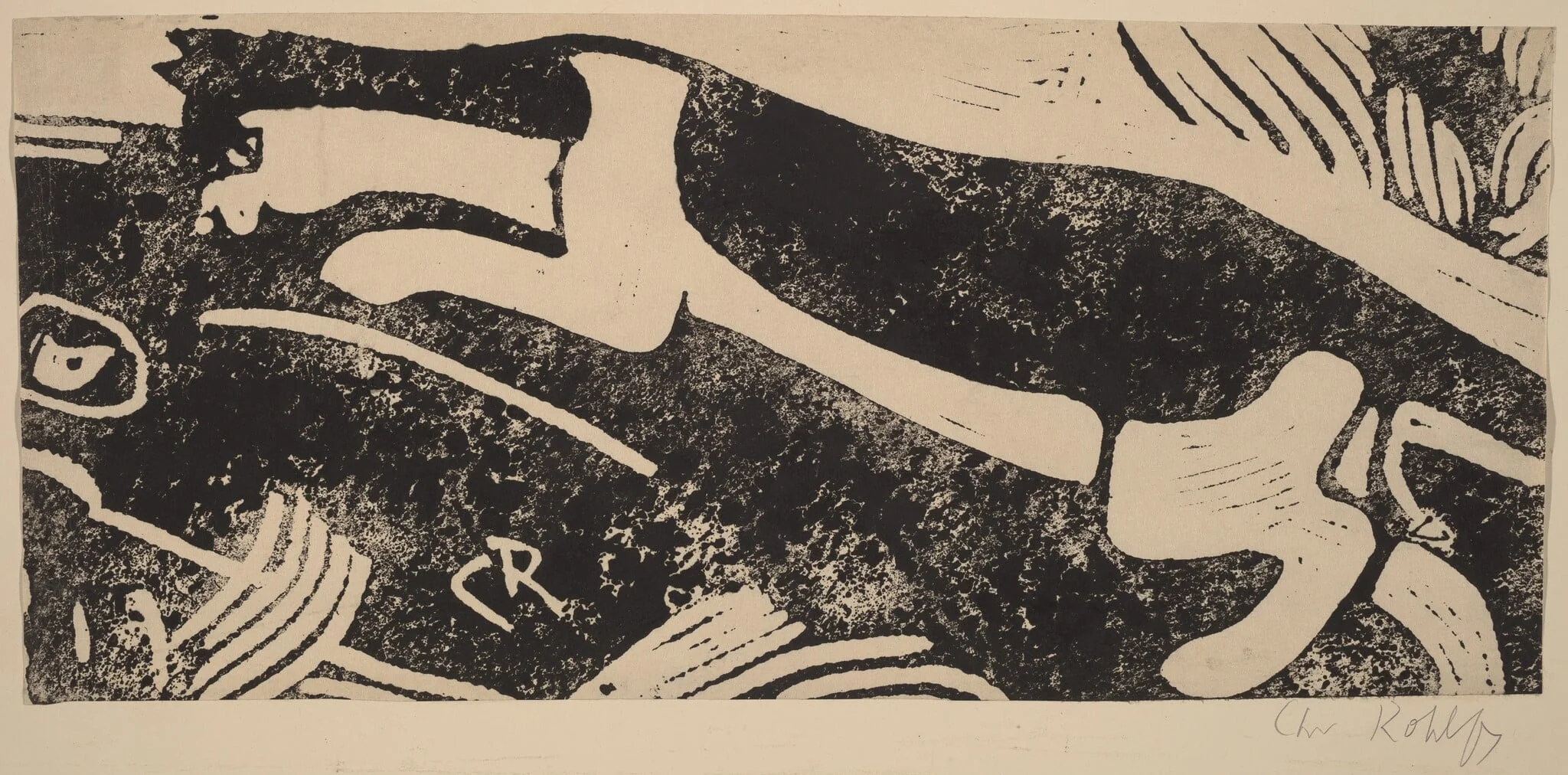 Cat and Mouse, detail