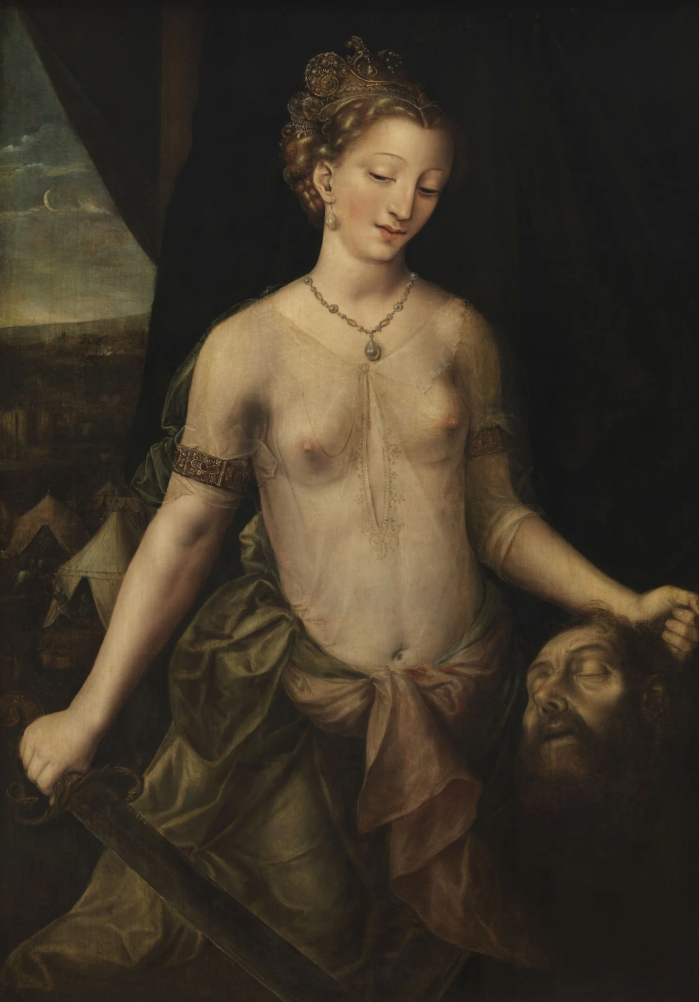 Judith, detail