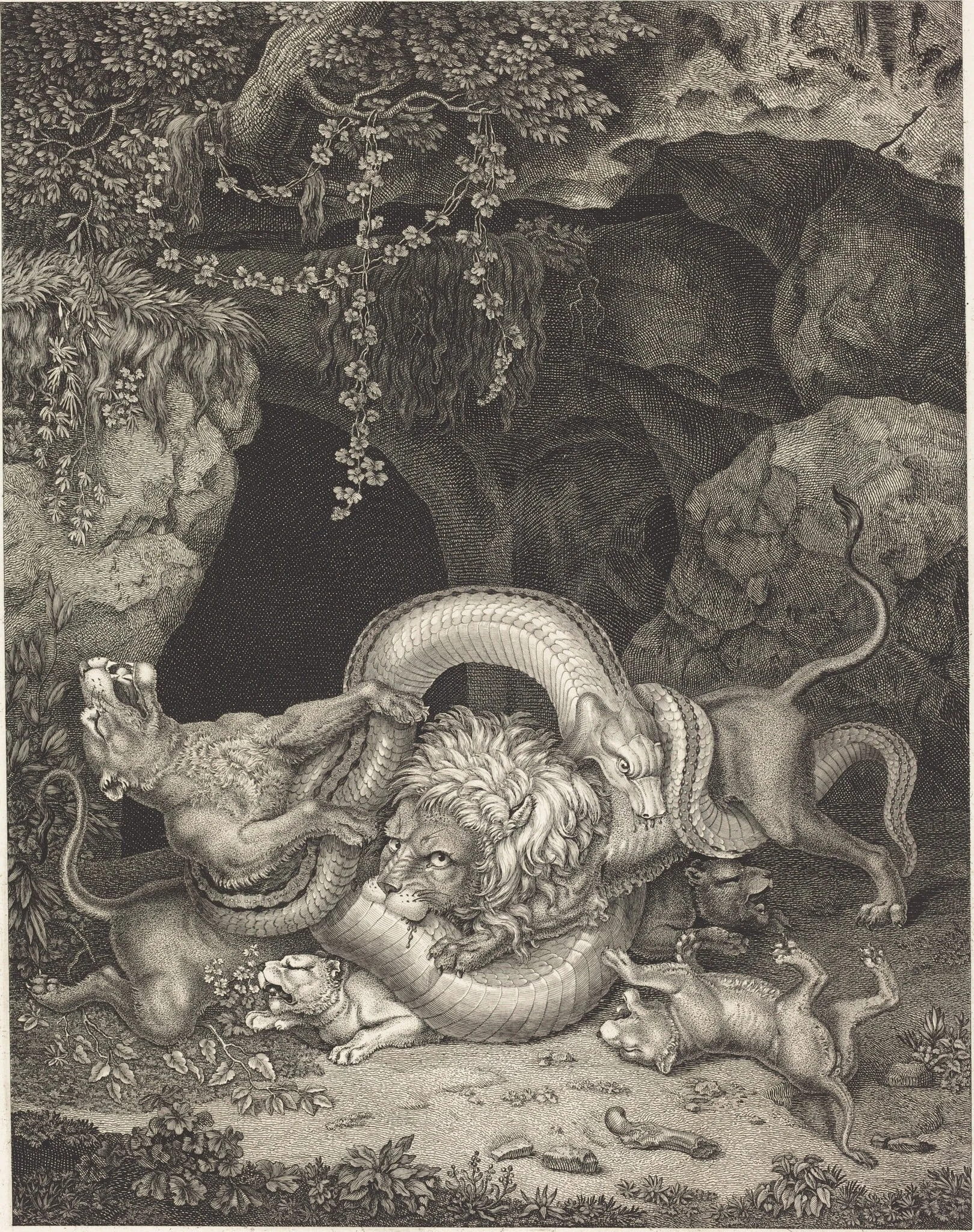 The Animal Laocöon, detail