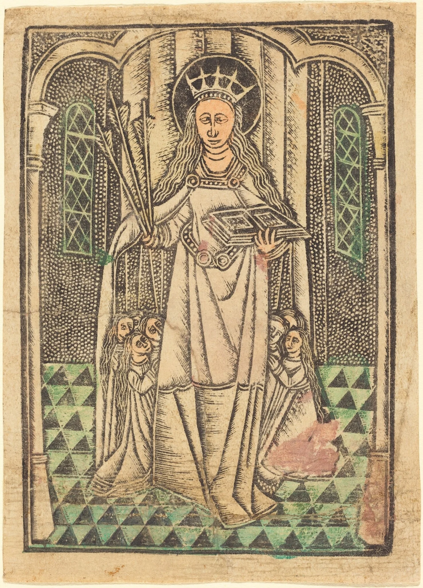 Saint Ursula as Protectress, detail