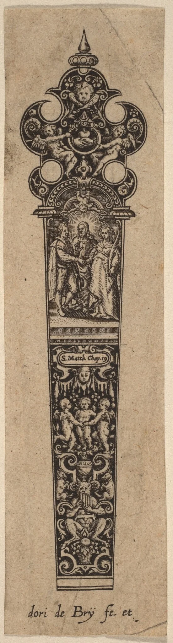 Ornament for Knife Handle, detail