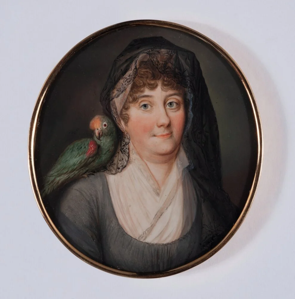Charlotta Fredrika de Geer f. von Fersen (1756‑1810), detail