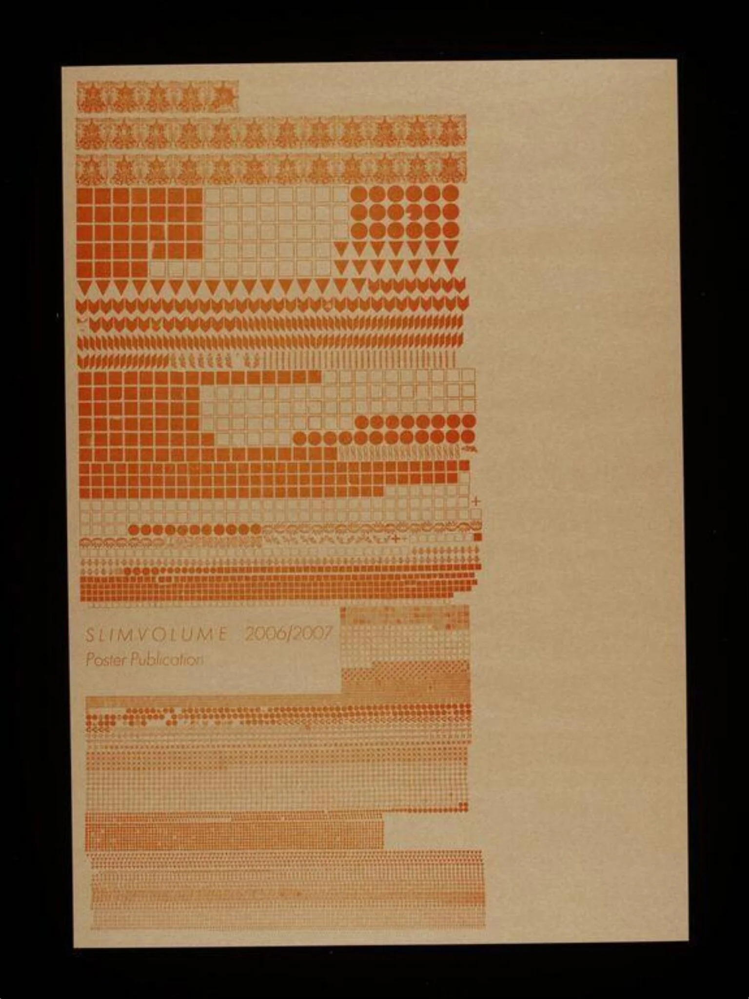 Card front cover for Slimvolume, detail