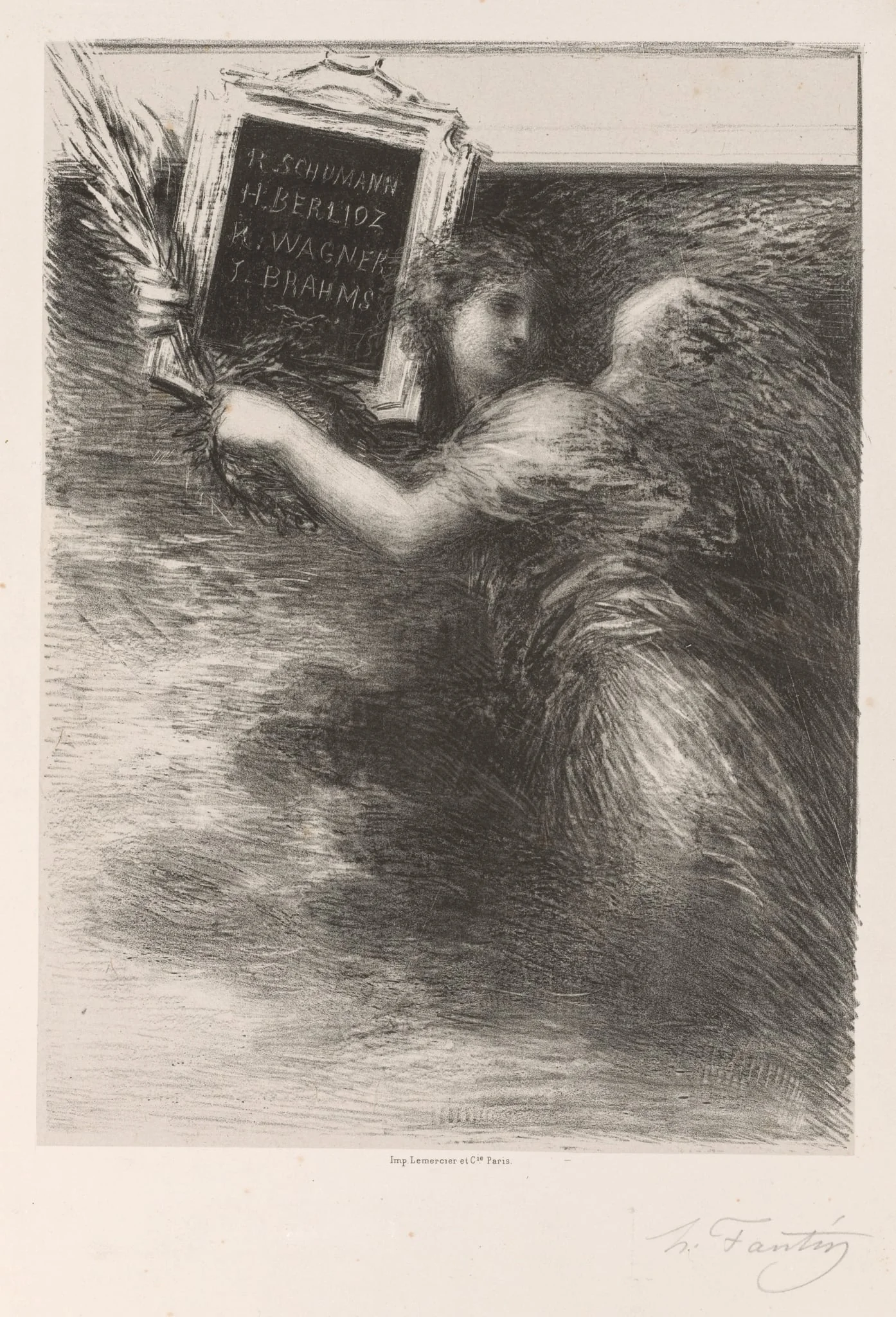 The Genius of Music, detail